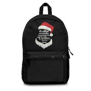 Discover its either serial killer documentaries or christms Backpacks