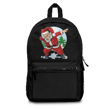 Discover Dabbing santa Claus Backpacks