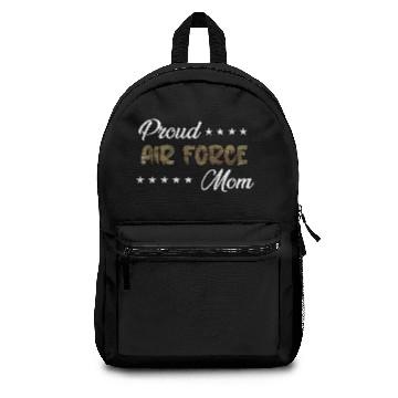 Discover Ocp Bold Proud Air Force Mom Backpacks