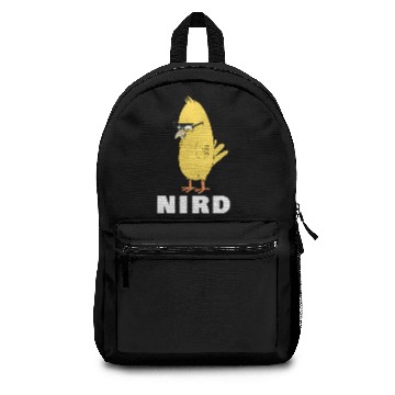 Discover Nird Bird Nerd Funny Nerd Backpacks