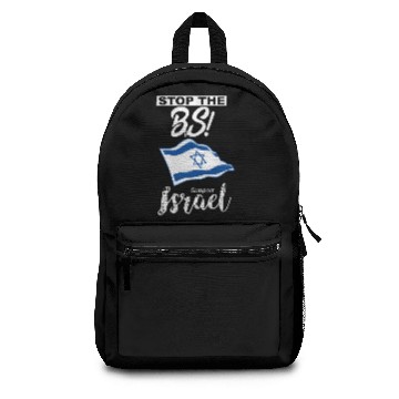 Discover Stop The Bds Support Israel Backpacks