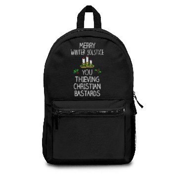 Discover Merry winter solstice Backpacks