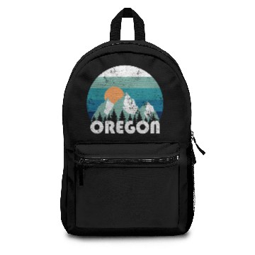 Discover Oregon State Retro Vintage Backpacks