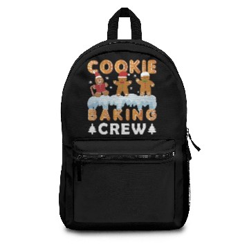 Discover Christmas cookie baking crew Backpacks
