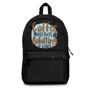 Discover Funny Coffee Lovers Saying - Coffee Sublimation Backpacks