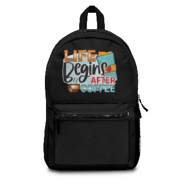 Discover Funny Coffee Lovers Saying - Coffee Sublimation Backpacks