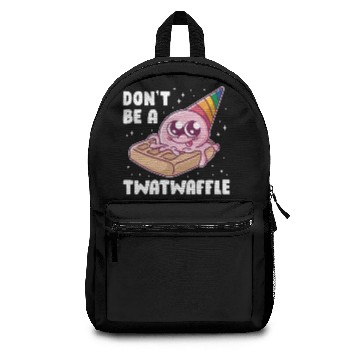 Discover Don't Be A Twatwaffle Funny Waffle Gift Backpacks