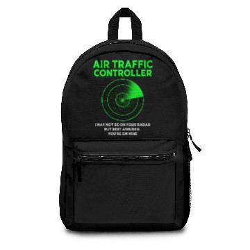 Discover Pilot Humor Radar Detector Air Traffic Controller Backpacks