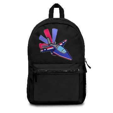 Discover fighter jet Backpacks