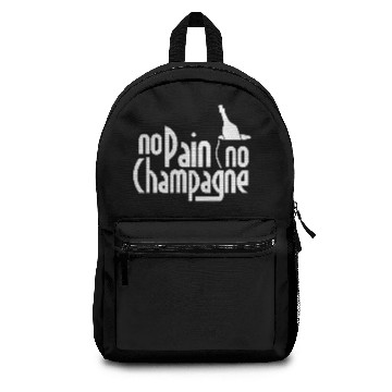 Discover No Pain Champagne Backpacks