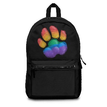 Discover Rainbow - Wolf paw Backpacks