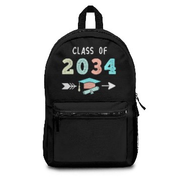 Discover School graduation senior class 2034 Backpacks