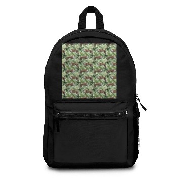 Discover Rain Forest Leopards Leaves Pattern Backpacks