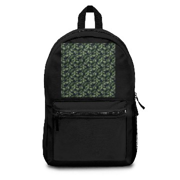 Discover Tropical Rain Forest Leaves Pattern Backpacks