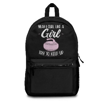 Discover Curling Gift Ideas | Curler Winter Sports Curling Backpacks