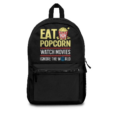 Discover Popcorn Machine Movie Snack Maker Backpacks