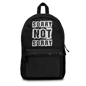 Discover sorry not sorry Backpacks