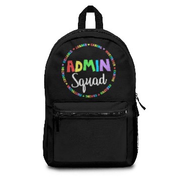 Discover Admin Squad School Assistant Principal Crew Admini Backpacks