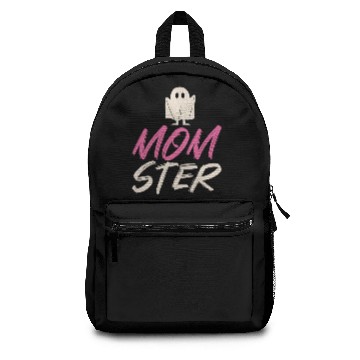 Discover Halloween Momster Funny Mom Spider Web Bat Backpacks