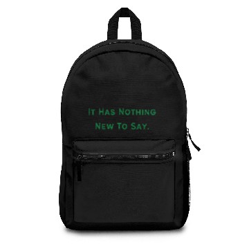 Discover Gaslighting Awareness - Don't Answer Past Calls Backpacks