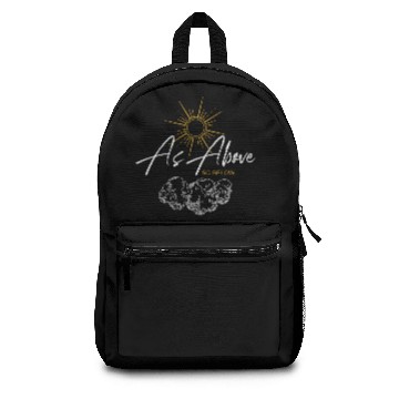 Discover As above, so below Backpacks