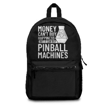 Discover Pinball Machine Game Virtual Player Backpacks