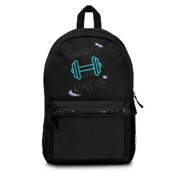 Discover Weights B4 Dates Light Blue Backpacks