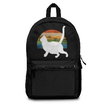 Discover Funny Chonk Cat Meme Ba Chonk a Donk 70s Vintage 5 Backpacks