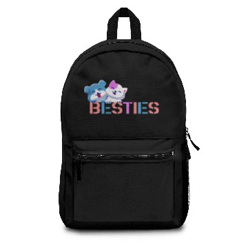 Discover Cute cat and dog best friends, besties Backpacks