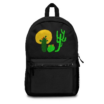 Discover Cactus life Fitted Scoop Backpacks