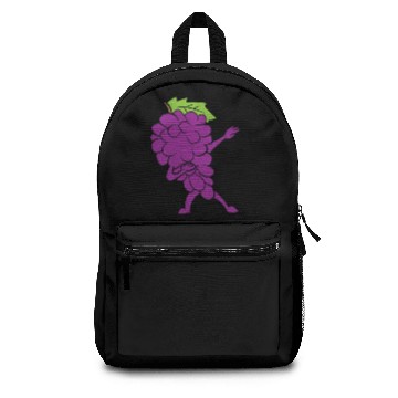 Discover Grape - DAB, dabbing, dance Backpacks