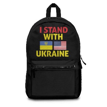 Discover I Stand With Ukraine usa support Ukraine Backpacks