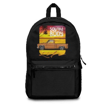 Discover Square Body Life Orange Backpacks