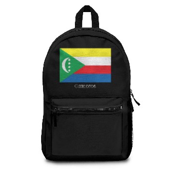 Discover Flags and countries Comoros Backpacks