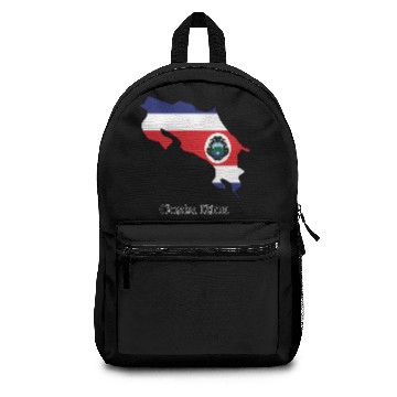 Discover Flags and countries Costa Rica Backpacks