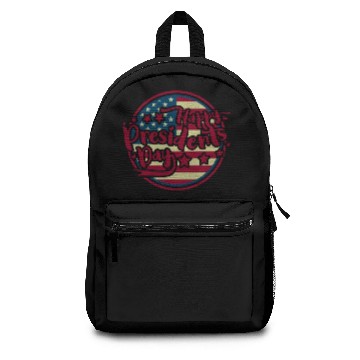 Discover Happy presidents day Backpacks