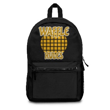 Discover Bake Waffle - Waffle lover gift Backpacks