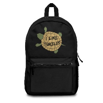 Discover I Like Turtles Backpacks
