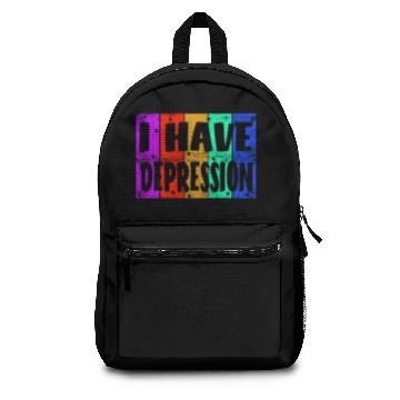 Discover I have depression Backpacks