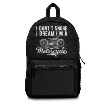 Discover Biker Motorcycle Chopper Motorcycle Biking Gift Backpacks