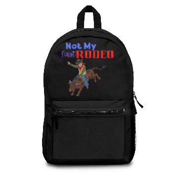 Discover Not my First Rodeo Backpacks