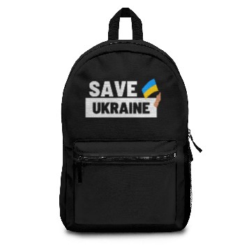Discover SAVE UKRAINE - bad putin -quoates funny design Backpacks