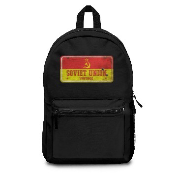Discover Soviet Union vintage shield Backpacks