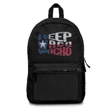 Discover Keep Waco Wacko Backpacks