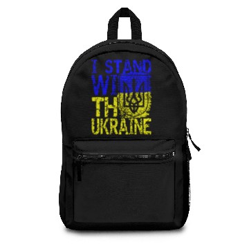 Discover I STAND WITH UKRAINE Backpacks