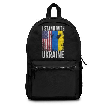 Discover I stand with Ukraine Stop Ukraine War Backpacks