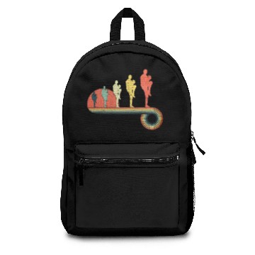 Discover Baseball Pitcher Throw Player Vintage Sunset Backpacks