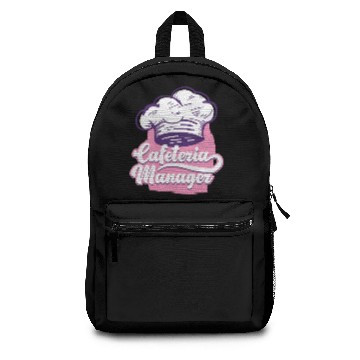 Discover Cafeteria Manager Funny Lunch Lady Gift Backpacks