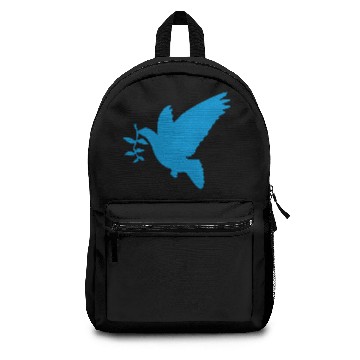 Discover peace dove olive Backpacks