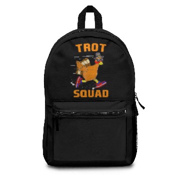 Discover Turkey Trot Squad Funny Thanksgiving Day Run Backpacks